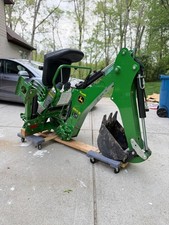 John Deere 260 B back hoe, used, 2020 picture