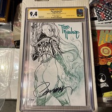 The Scorched 52 CGC 9.4 SS McFarlane Campbell Duel Signed Virgin 1/200 cover 