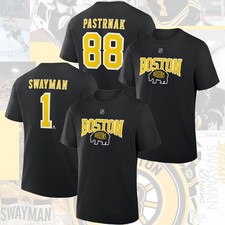 Boston Bruins 2026 Stadium Series Name & Number Players Unisex Gifts For Fans picture