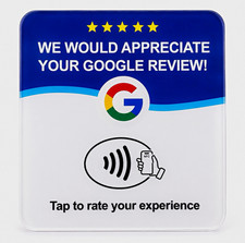 50pcs Wholesale - Google Tap to Review Card (50-pack) picture