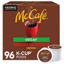 McCafe, Premium Roast Decaf Coffee, Keurig Single Serve K-Cup Pods, 96 Count picture