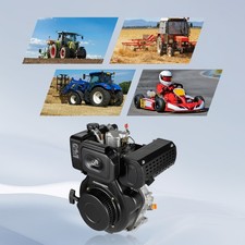 186fa 10hp Single-cylinder Air-cooled Diesel Engine Fits Micro-tillers/generator picture