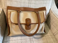 Marley Hodgson Ghurka No.9 Runabout Women's Business Purse Bag Brown NM picture