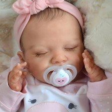 Lifelike Reborn Baby Dolls - 20-Inch Sweet Smile Real Life Realistic-N picture
