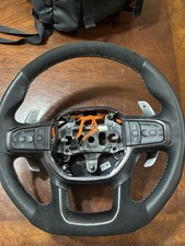 OEM 2025 2026 RAM 1500 RHO Heated Black Steering Wheel TRX picture