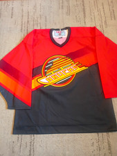 Vintage CCM Vancouver Canucks Salmon gradient Jersey alternate picture