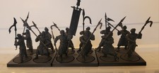 Conquest: Sorcerer Kings - Mahabharti Initiates 3 Stands 12 Minis Primed picture