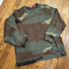 Size XL - Supreme x Junya Watanabe CDG MAN Brushed Camo Sweater Olive Green picture
