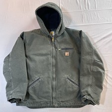 Vintage Carhartt J141-MOS Sherpa Lined Sierra Jacket Size XL GREAT CONDITION picture