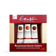 Gamblin Reclaimed Earth Set, Limited Edition paints made from p picture