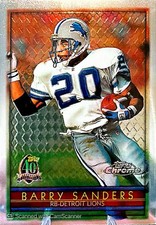 1996 Topps Chrome - Barry Sanders #16 picture