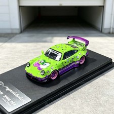 1/64 911 RWB 964 GT Wing Diecast Alloy Model Collectible Display picture