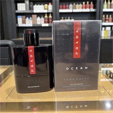 PRADA Luna Rossa Ocean Eau de Parfum Spray, Regular Size 3.4 fl oz picture