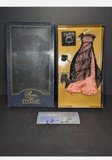 RARE Franklin Mint TITANIC ROSE Doll DINNER DRESS / Outfit / Ensemble - NEW OB picture