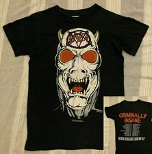 SLAYER T SHIRT 80'S CONCERT 1986-87 REIGN IN BLOOD TOUR picture