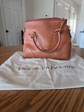 Dooney & Bourke Florentine 30 Satchel in Natural - Excellent Condition picture