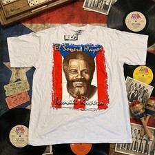 NWT Ismael Rivera El Sonero Mayor T-Shirt Phat Doc Puerto Rico Flag 3XL picture