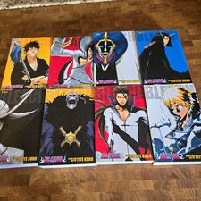 Bleach 3-in-1 Omnibus Manga Lot Volumes 28-51 Tite Kubo VIZ English picture