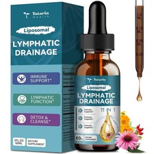 Totaria Liposomal Lymphatic Drainage Drops 11-in-1 Herbal Immune Detox Support picture