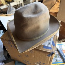 Vintage 1950s Royal Stetson Stratoliner Fur Felt Fedora Hat Barth's No Size See picture