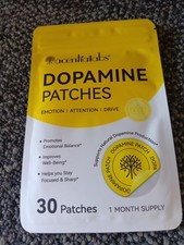ACENTIALABS Dopamine Support Patches Mood Focus & Mental Clarity 30 Ct New picture