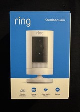Ring Stick Up Cam Outdoor Wireless Security Camera White Brand New Seal Box picture