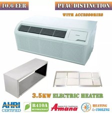 Amana PTAC Air Conditioner Distinction 15000 BTU Cool with 3.5KW Electric Heater picture