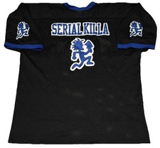 Vintage Insane Clown Posse Serial Killa Twiztid Hatchet Blue Jersey Size XXL picture