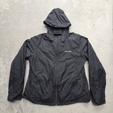 Columbia Watertight II Rain Jacket Men's XL Black XL2907 picture