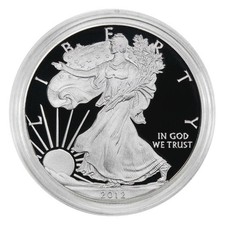 2012-S Proof $1 American Silver Eagle Capsule picture