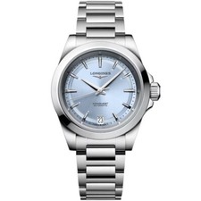 New Longines Conquest Blue 34mm Automatic Women's Watch L34304926 picture
