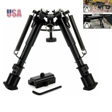 6-9''Hunting Shockproof Rifle Bipod, Spring Return, Picatinny Rail Mount Adapte picture