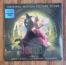 Wicked Original Motion Picture Score Pink/Green 2LP Vinyl RARE picture