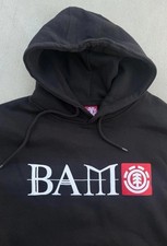 Vintage Element Bam Margera Cky Jackass Adio HIM Hoodie Heartagram Size XXL picture