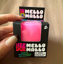 Schylling NeeDoh Mello Mallo Color-Changing Squishy Squeeze Ball Pink 26094HY picture
