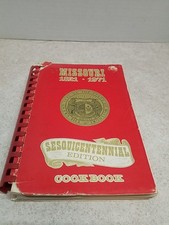 Vintage ** 1971 --- MISSOURI 1821 - 1971 *** Spiral Rings Cookbook  picture