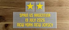 Final Mondial 2026 SPAIN 2 Stars Match Details Patch Badge picture