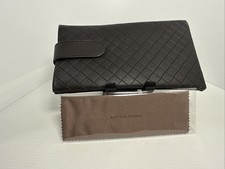 Bottega Veneta Dark Brown Leather Cell phone/Sunglasses case picture