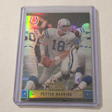 2000 Bowman Reserve Peyton Manning Indianapolis Colts #78 Base Set Football Card picture