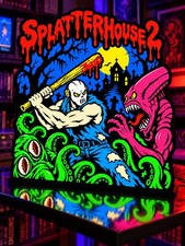Splatterhouse 2 LED Light Box Sign Retro Arcade Horror Gaming Decor picture