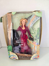 Mattel Barbie Fabulous Forties Great Fashions 1940s 11.5 in Doll Box Damage  picture