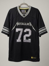 Metallica 72 Seasons Black Jersey Shirt Top Music picture