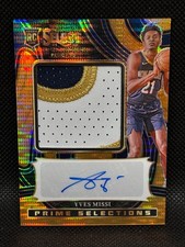 2024 Select FOTL Neon Orange Pulsar /30 Yves Missi Rookie Patch Auto RPA MINT+ picture