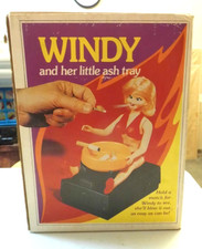Vintage 1978 Hard To Find WINDY And Her Little Ashtray Poynter Products picture