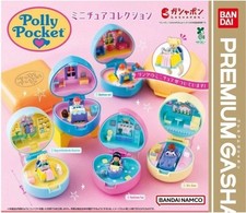 Polly Pocket Miniature Charm vol.2 Capsule Toy Complete 4 Types set Gacha Figure picture