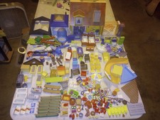 Vintage Playmobil Parts Pieces Accessories + House HUGE LOT 80s 90s 00s GEOBRA picture