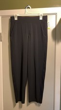 Athleta Women's Black Tapered Pants picture