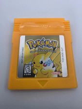 Game Card Yellow Version For Pokemon GBC picture