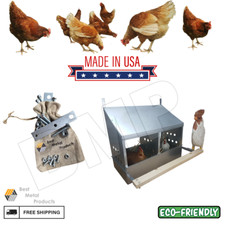 Heavy Duty 2-Hole Chicken Nesting Box  Galvanized Steel  Made in USA | 0300107 picture