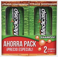 Medicasp Anti Dandruff Shampoo Caspa 2 Pack, 130 ml Each picture